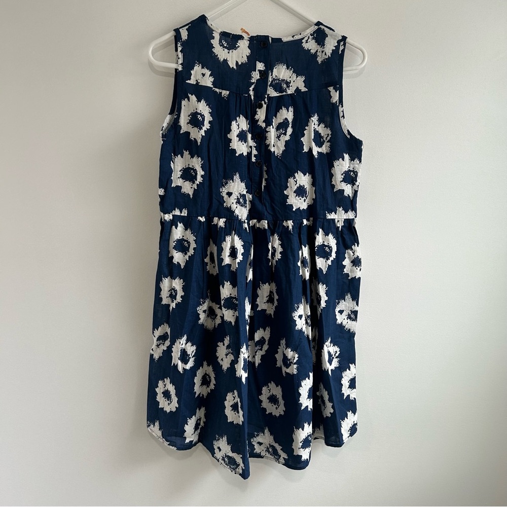NWT th company raga women’s babydoll mini dress blue floral size small sample - Picture 2 of 11